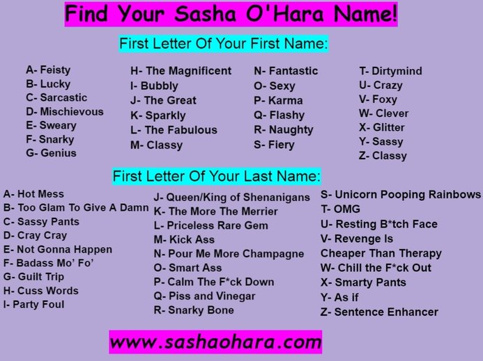 For Fun - Sasha O'Hara